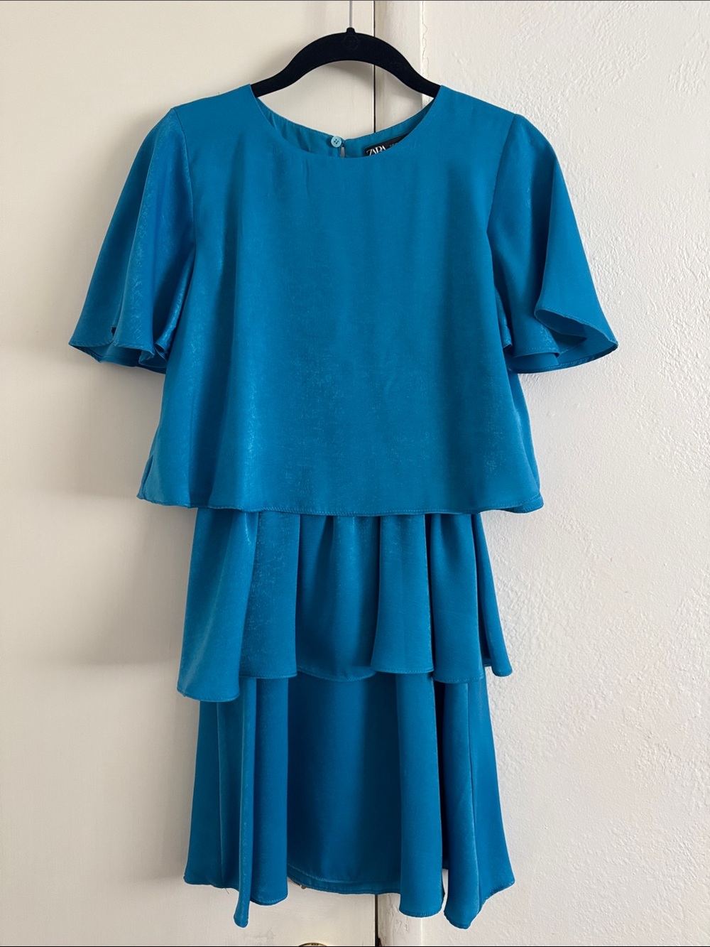 Zara Tiered Ruffle Mini Dress